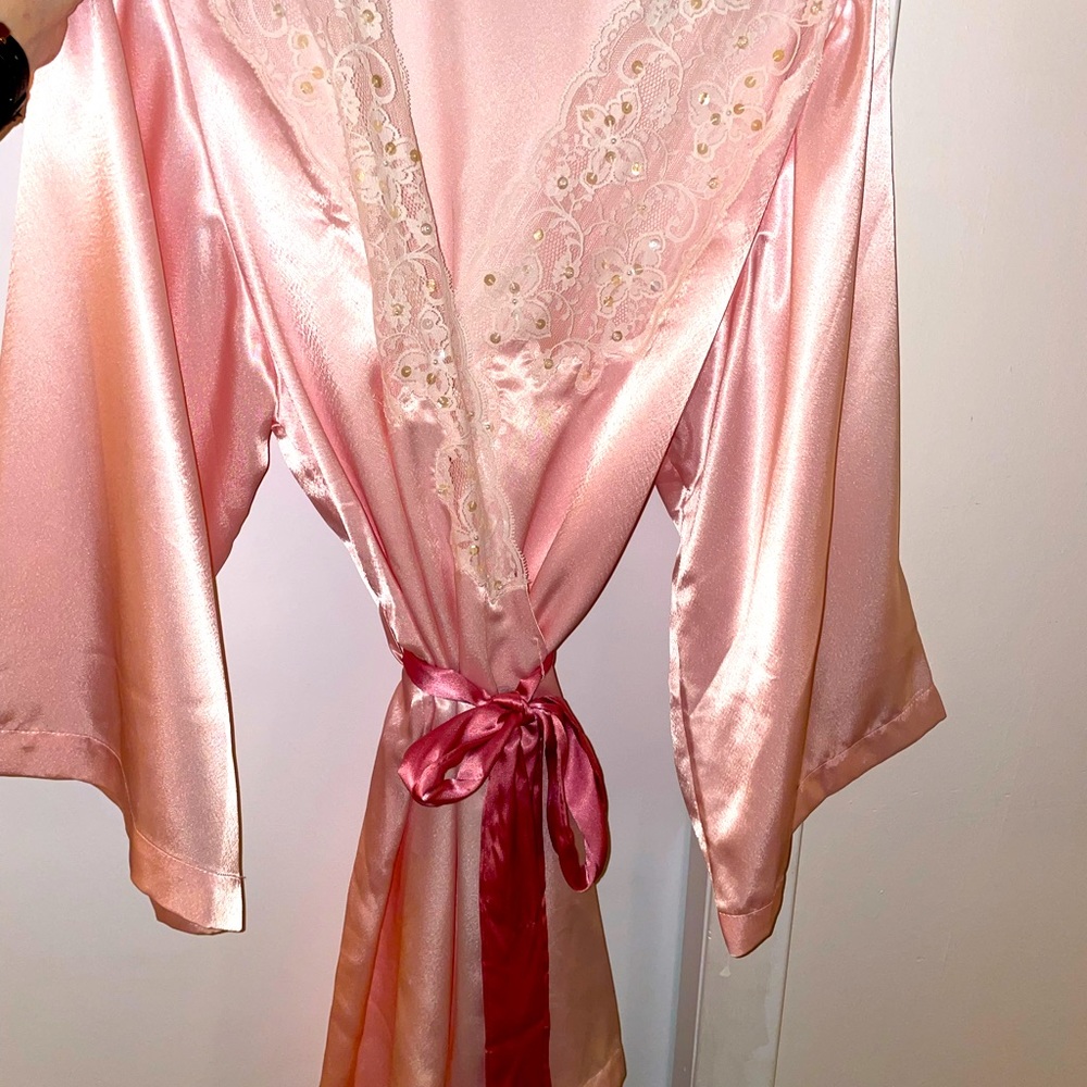 Pink Lingerie Robe